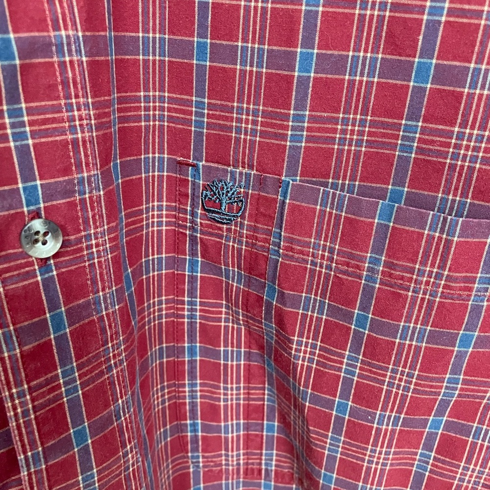 * | Timberland | short sleeve button up shirt. Size XL. - Picture 3 of 4